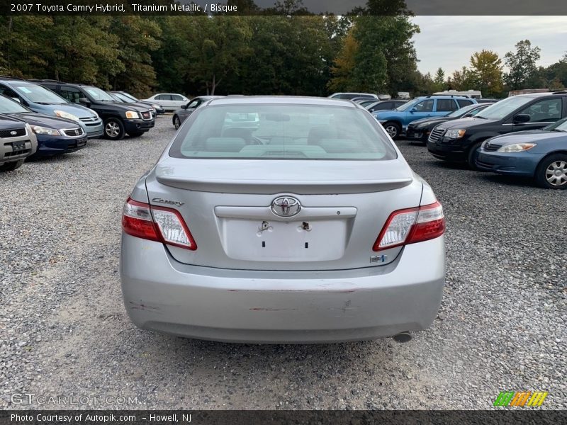 Titanium Metallic / Bisque 2007 Toyota Camry Hybrid