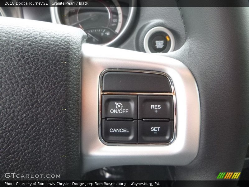 Granite Pearl / Black 2018 Dodge Journey SE