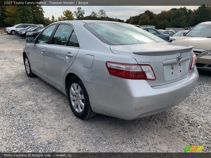 Titanium Metallic / Bisque 2007 Toyota Camry Hybrid