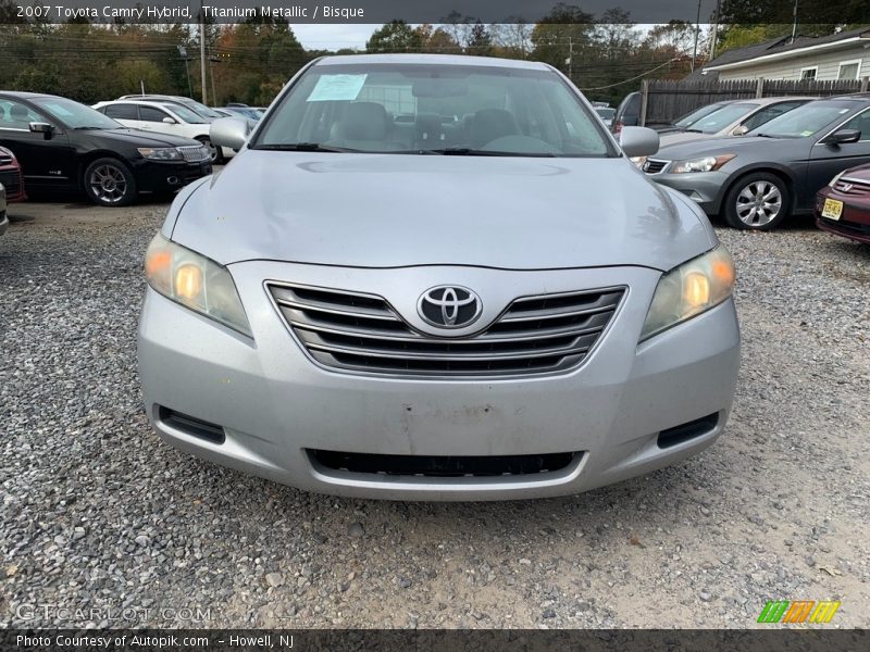 Titanium Metallic / Bisque 2007 Toyota Camry Hybrid