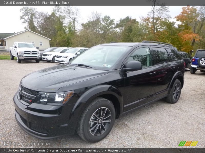 Pitch Black / Black 2018 Dodge Journey SE