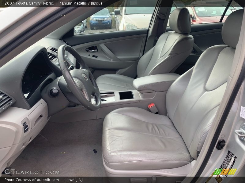 Titanium Metallic / Bisque 2007 Toyota Camry Hybrid
