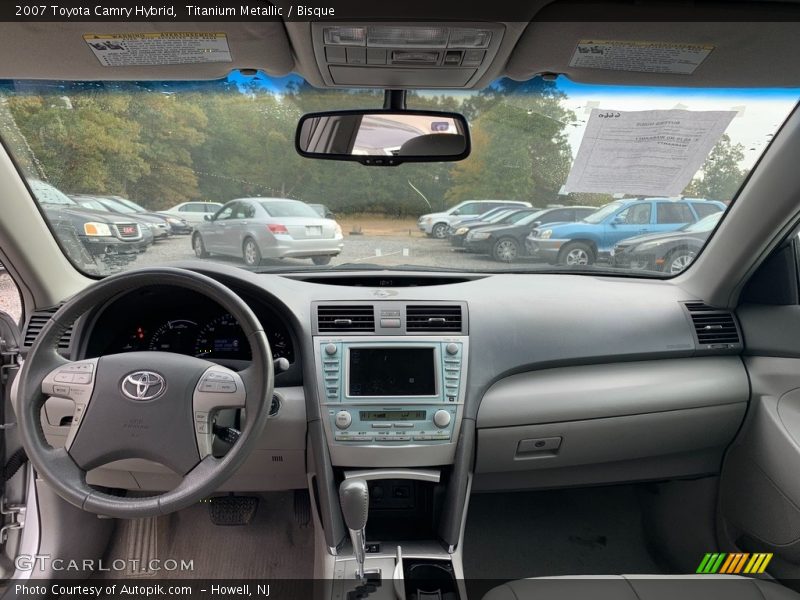 Titanium Metallic / Bisque 2007 Toyota Camry Hybrid