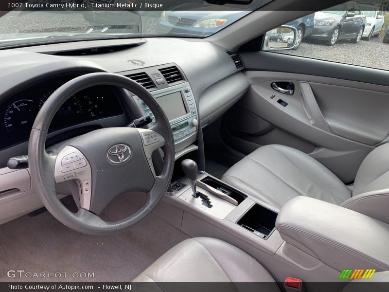 Titanium Metallic / Bisque 2007 Toyota Camry Hybrid