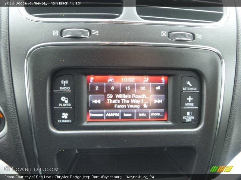 Pitch Black / Black 2018 Dodge Journey SE
