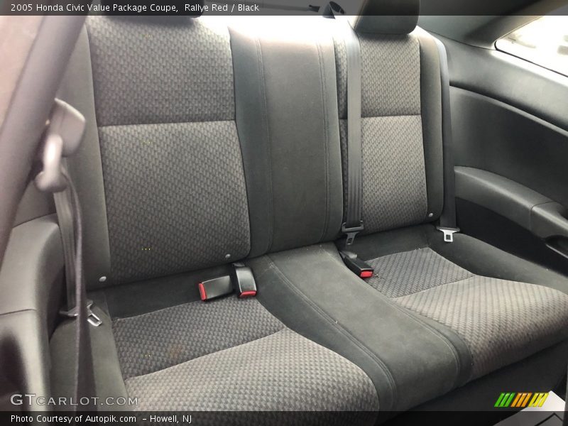 Rallye Red / Black 2005 Honda Civic Value Package Coupe