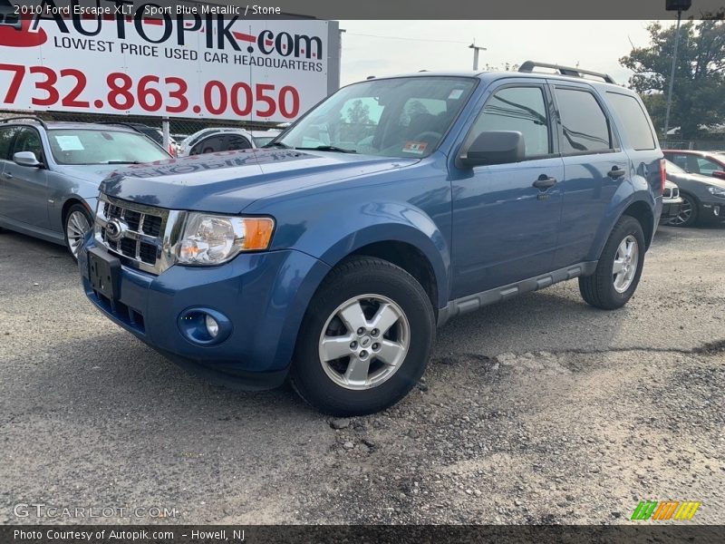 Sport Blue Metallic / Stone 2010 Ford Escape XLT