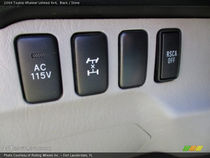 Black / Stone 2004 Toyota 4Runner Limited 4x4