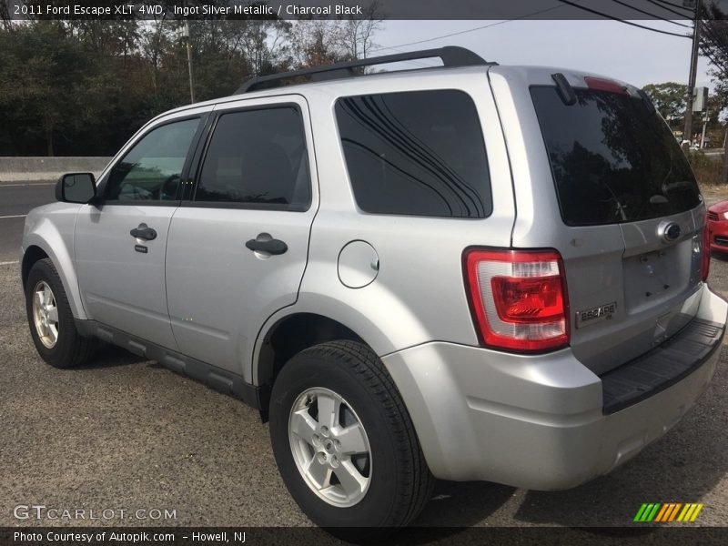 Ingot Silver Metallic / Charcoal Black 2011 Ford Escape XLT 4WD