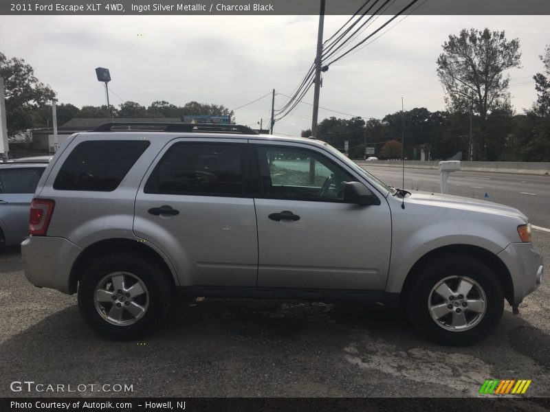 Ingot Silver Metallic / Charcoal Black 2011 Ford Escape XLT 4WD