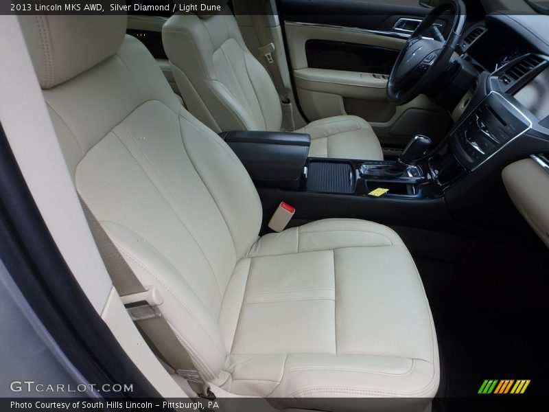 Silver Diamond / Light Dune 2013 Lincoln MKS AWD