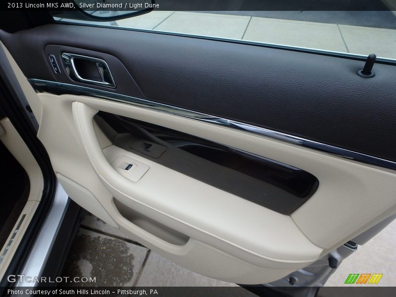 Silver Diamond / Light Dune 2013 Lincoln MKS AWD