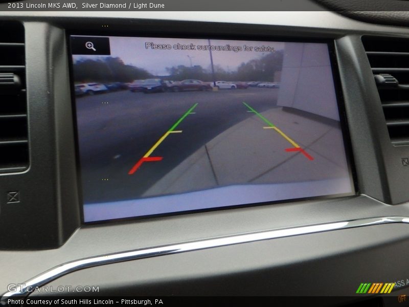 Silver Diamond / Light Dune 2013 Lincoln MKS AWD