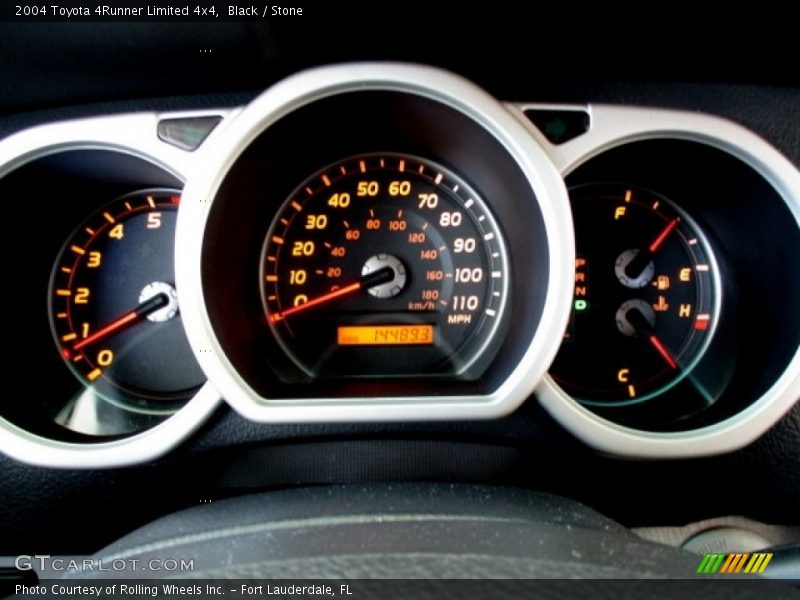 Black / Stone 2004 Toyota 4Runner Limited 4x4