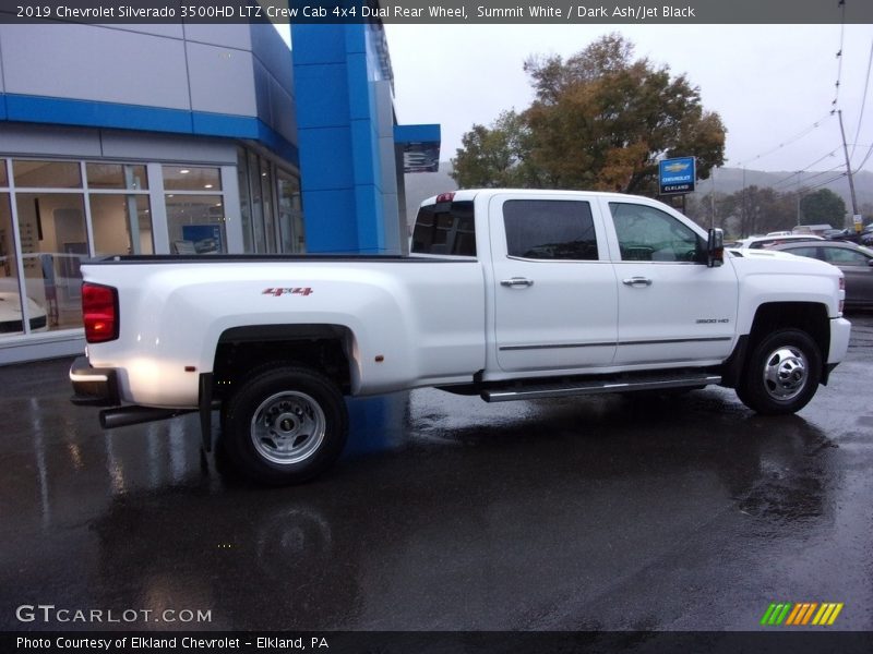 Summit White / Dark Ash/Jet Black 2019 Chevrolet Silverado 3500HD LTZ Crew Cab 4x4 Dual Rear Wheel
