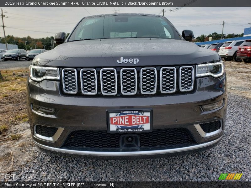 Granite Crystal Metallic / Black/Dark Sienna Brown 2019 Jeep Grand Cherokee Summit 4x4