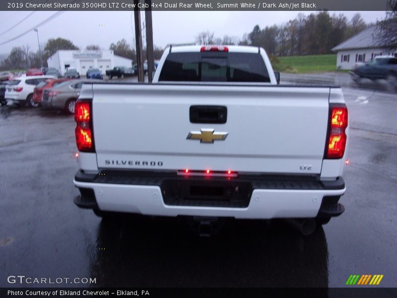 Summit White / Dark Ash/Jet Black 2019 Chevrolet Silverado 3500HD LTZ Crew Cab 4x4 Dual Rear Wheel