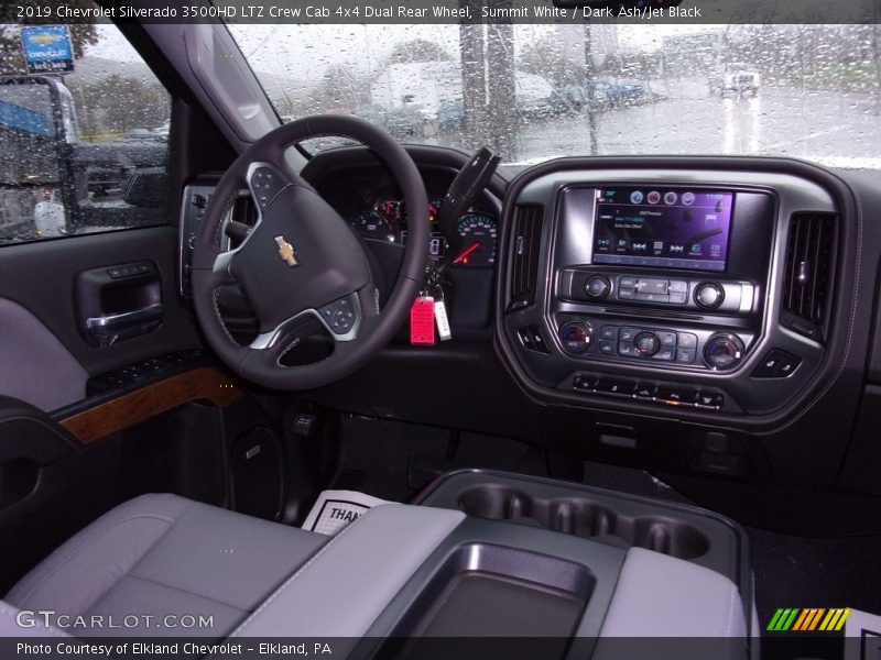 Summit White / Dark Ash/Jet Black 2019 Chevrolet Silverado 3500HD LTZ Crew Cab 4x4 Dual Rear Wheel