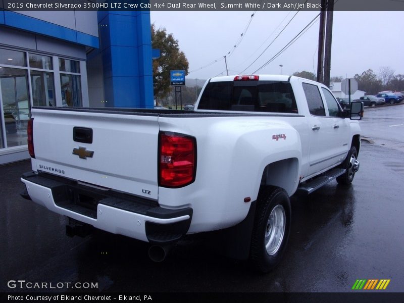 Summit White / Dark Ash/Jet Black 2019 Chevrolet Silverado 3500HD LTZ Crew Cab 4x4 Dual Rear Wheel