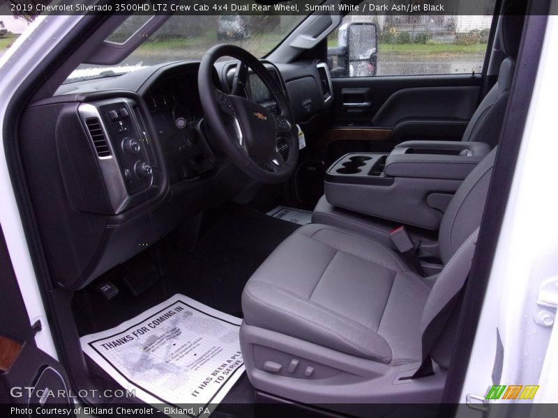 Summit White / Dark Ash/Jet Black 2019 Chevrolet Silverado 3500HD LTZ Crew Cab 4x4 Dual Rear Wheel