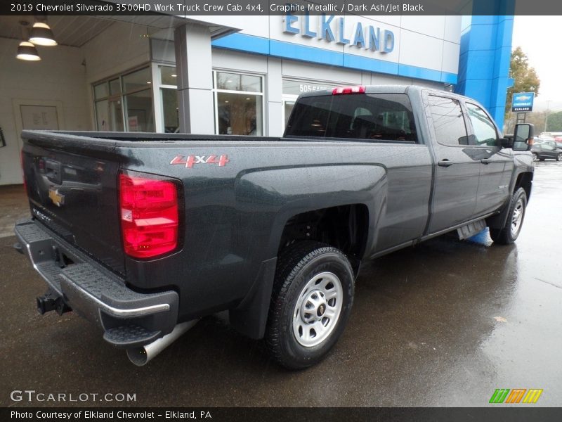 Graphite Metallic / Dark Ash/Jet Black 2019 Chevrolet Silverado 3500HD Work Truck Crew Cab 4x4