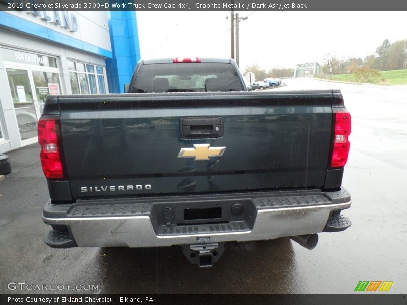 Graphite Metallic / Dark Ash/Jet Black 2019 Chevrolet Silverado 3500HD Work Truck Crew Cab 4x4