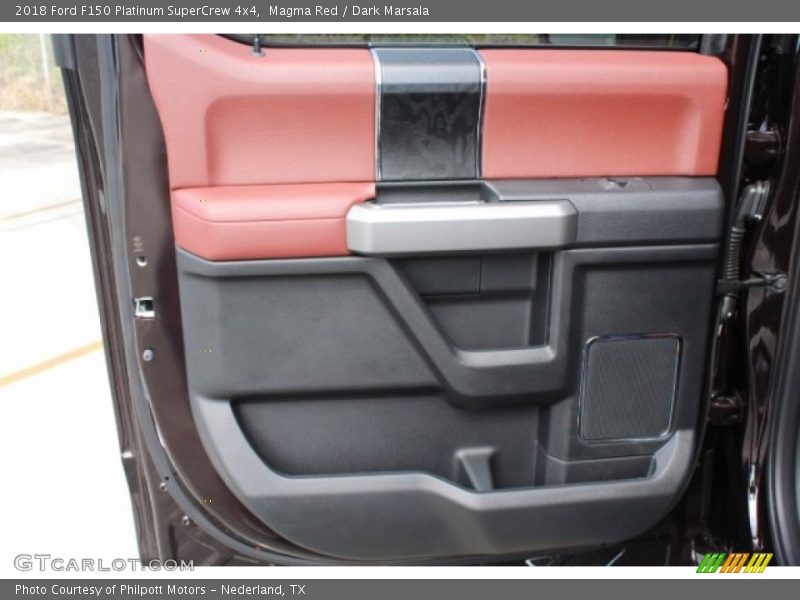 Door Panel of 2018 F150 Platinum SuperCrew 4x4