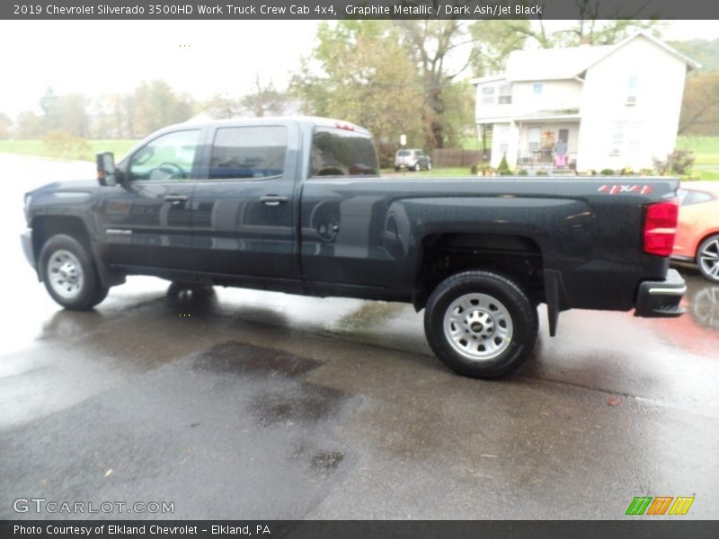 Graphite Metallic / Dark Ash/Jet Black 2019 Chevrolet Silverado 3500HD Work Truck Crew Cab 4x4
