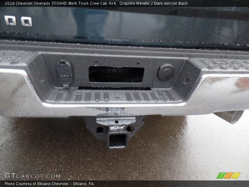 Graphite Metallic / Dark Ash/Jet Black 2019 Chevrolet Silverado 3500HD Work Truck Crew Cab 4x4