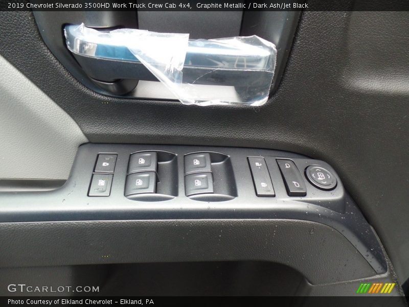 Graphite Metallic / Dark Ash/Jet Black 2019 Chevrolet Silverado 3500HD Work Truck Crew Cab 4x4