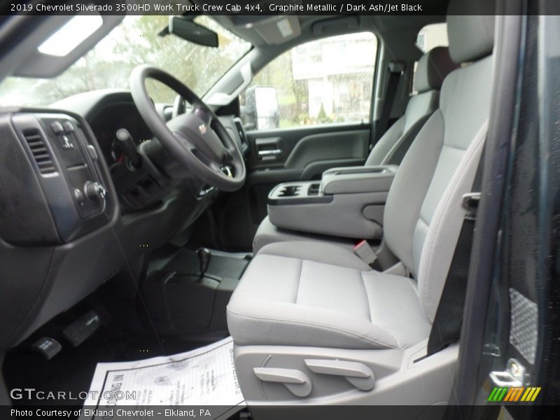 Graphite Metallic / Dark Ash/Jet Black 2019 Chevrolet Silverado 3500HD Work Truck Crew Cab 4x4