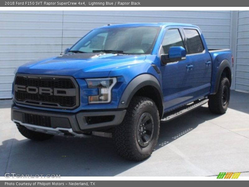  2018 F150 SVT Raptor SuperCrew 4x4 Lightning Blue