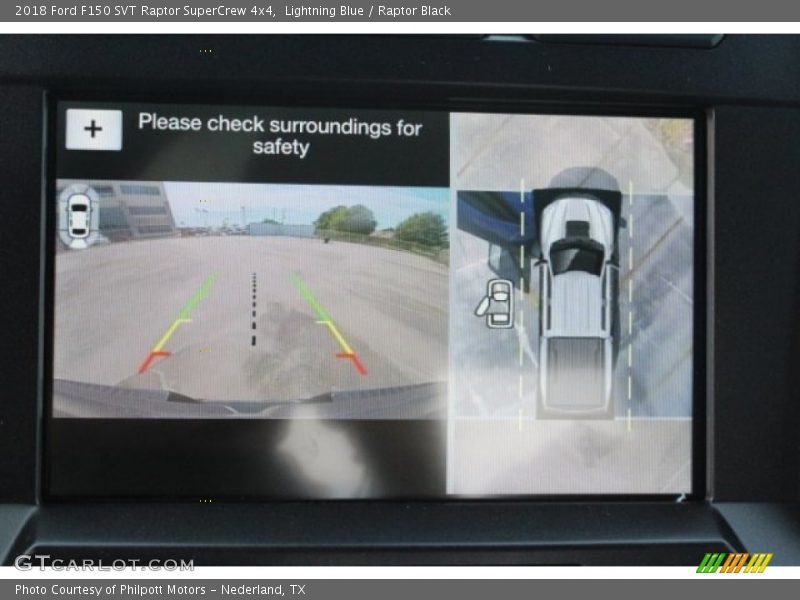 Lightning Blue / Raptor Black 2018 Ford F150 SVT Raptor SuperCrew 4x4