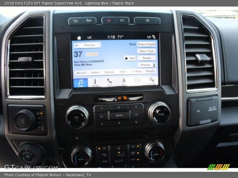 Controls of 2018 F150 SVT Raptor SuperCrew 4x4
