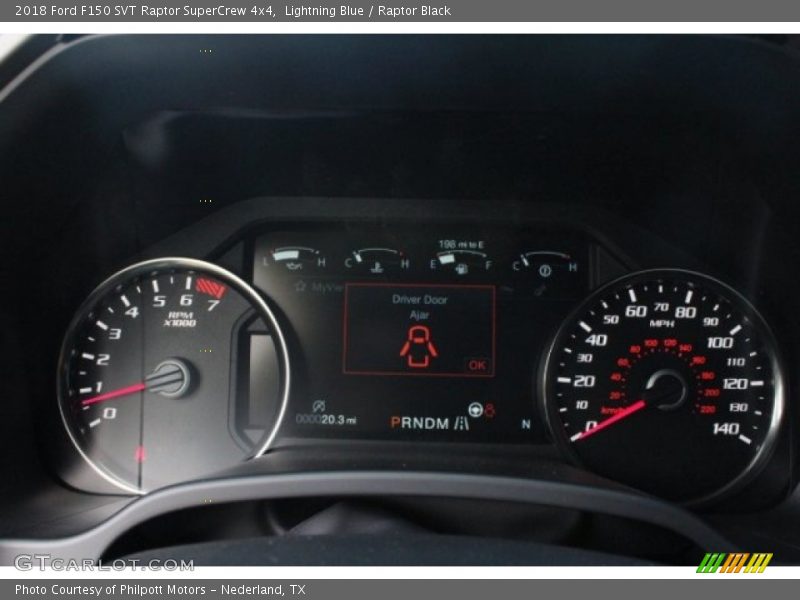  2018 F150 SVT Raptor SuperCrew 4x4 SVT Raptor SuperCrew 4x4 Gauges