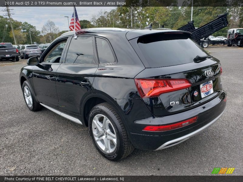 Brilliant Black / Atlas Beige 2018 Audi Q5 2.0 TFSI Premium quattro