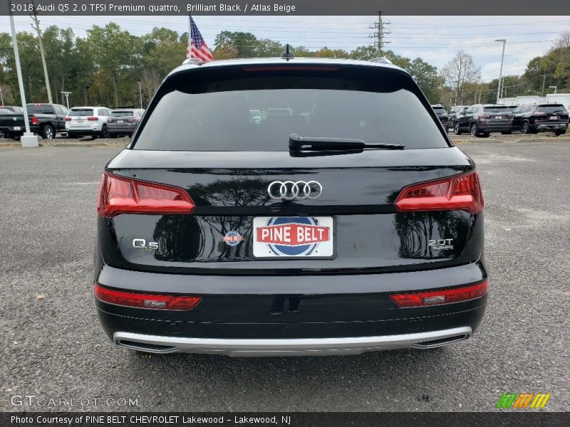 Brilliant Black / Atlas Beige 2018 Audi Q5 2.0 TFSI Premium quattro