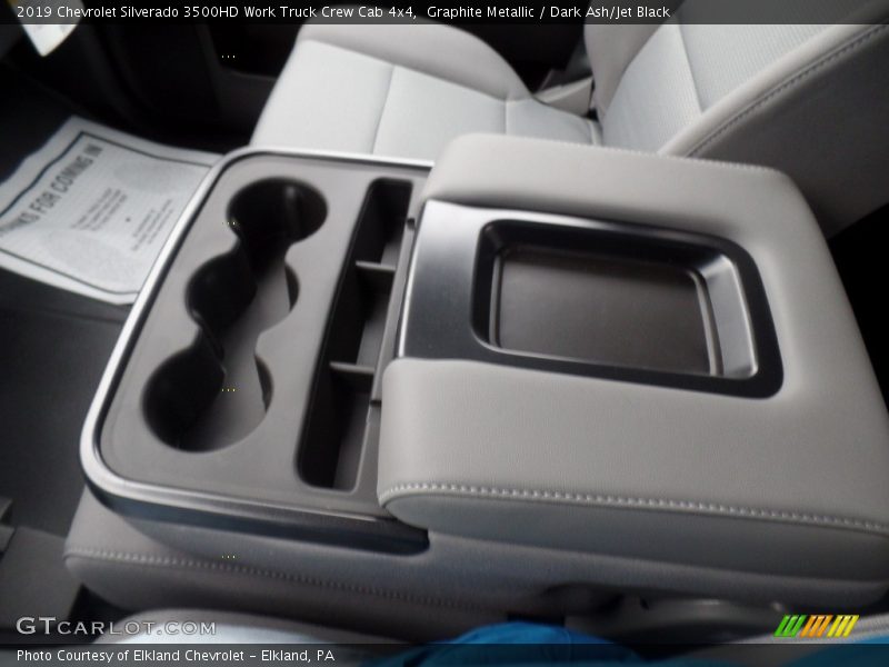 Graphite Metallic / Dark Ash/Jet Black 2019 Chevrolet Silverado 3500HD Work Truck Crew Cab 4x4