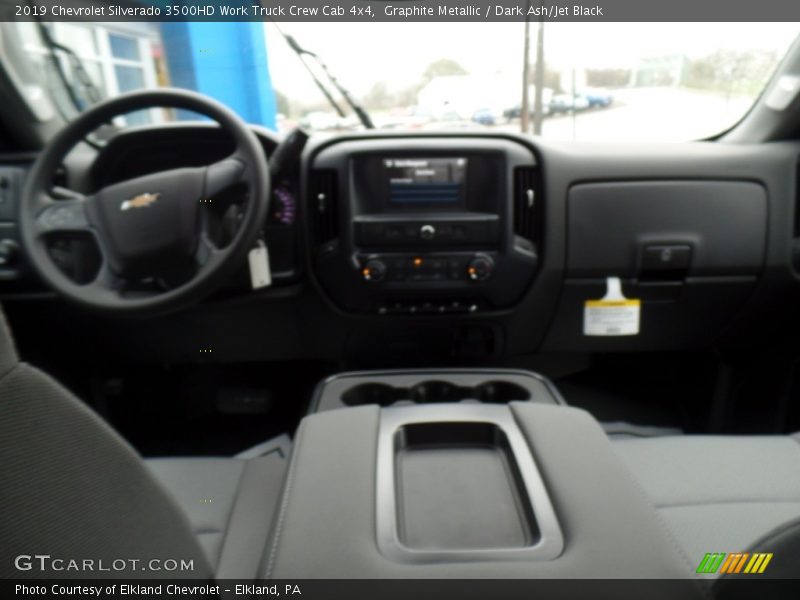 Graphite Metallic / Dark Ash/Jet Black 2019 Chevrolet Silverado 3500HD Work Truck Crew Cab 4x4