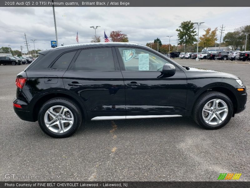 Brilliant Black / Atlas Beige 2018 Audi Q5 2.0 TFSI Premium quattro