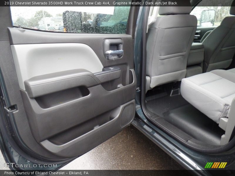 Graphite Metallic / Dark Ash/Jet Black 2019 Chevrolet Silverado 3500HD Work Truck Crew Cab 4x4