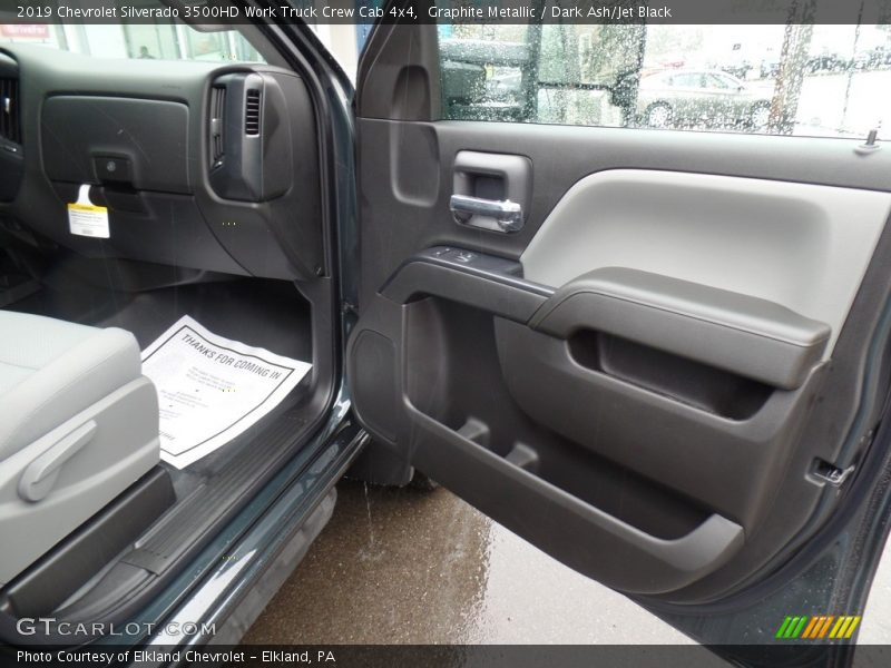 Graphite Metallic / Dark Ash/Jet Black 2019 Chevrolet Silverado 3500HD Work Truck Crew Cab 4x4