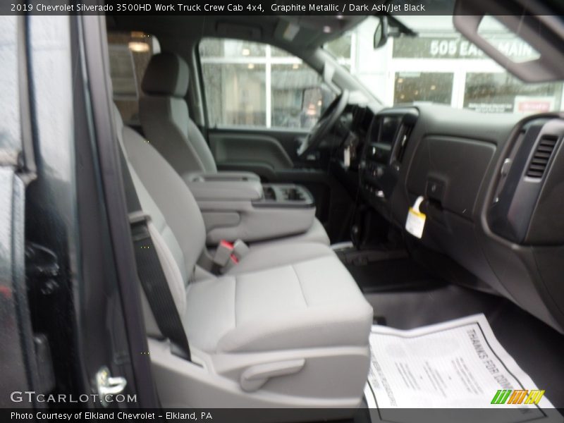 Graphite Metallic / Dark Ash/Jet Black 2019 Chevrolet Silverado 3500HD Work Truck Crew Cab 4x4