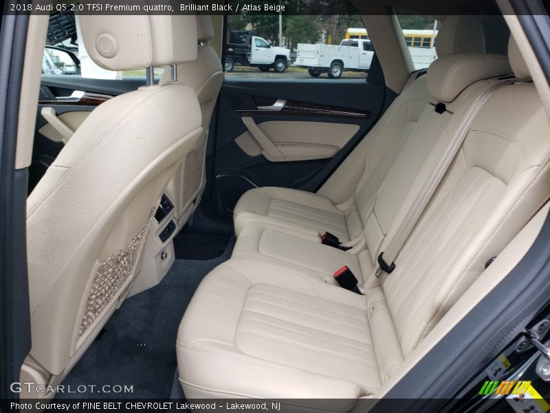 Rear Seat of 2018 Q5 2.0 TFSI Premium quattro