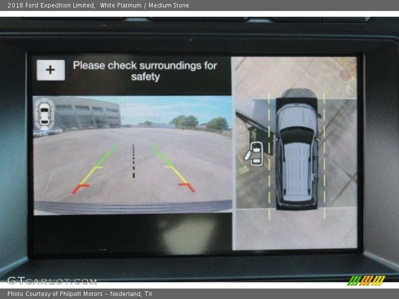 White Platinum / Medium Stone 2018 Ford Expedition Limited