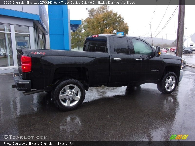 Black / Dark Ash/Jet Black 2019 Chevrolet Silverado 2500HD Work Truck Double Cab 4WD