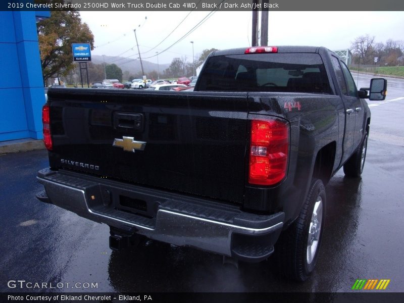 Black / Dark Ash/Jet Black 2019 Chevrolet Silverado 2500HD Work Truck Double Cab 4WD
