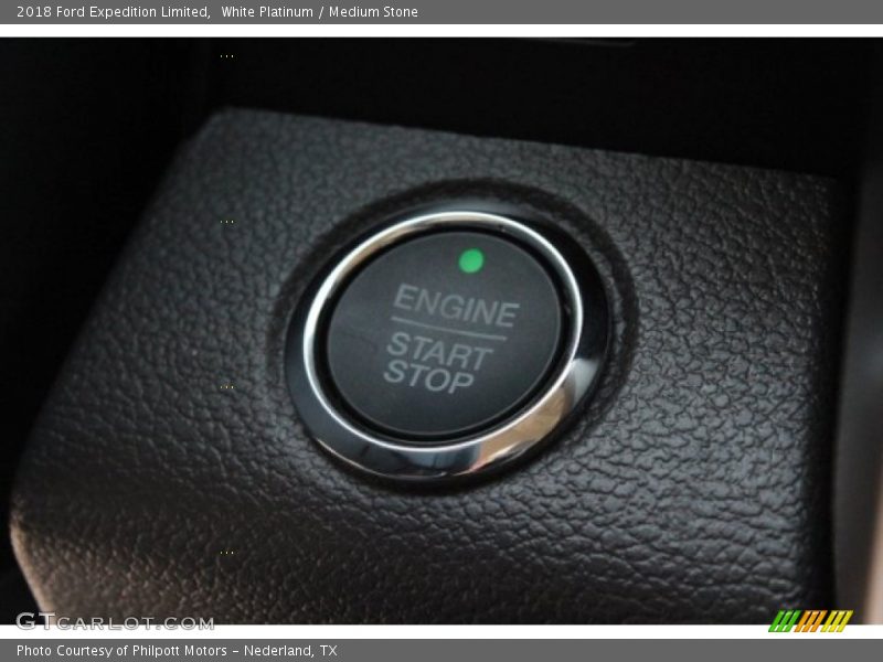 White Platinum / Medium Stone 2018 Ford Expedition Limited