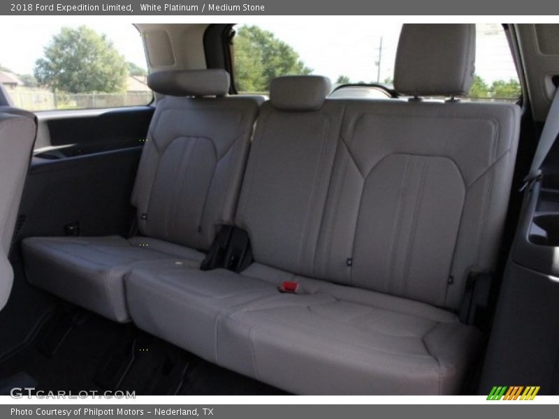 White Platinum / Medium Stone 2018 Ford Expedition Limited