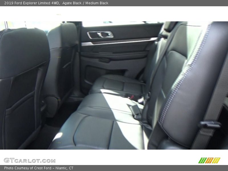 Agate Black / Medium Black 2019 Ford Explorer Limited 4WD
